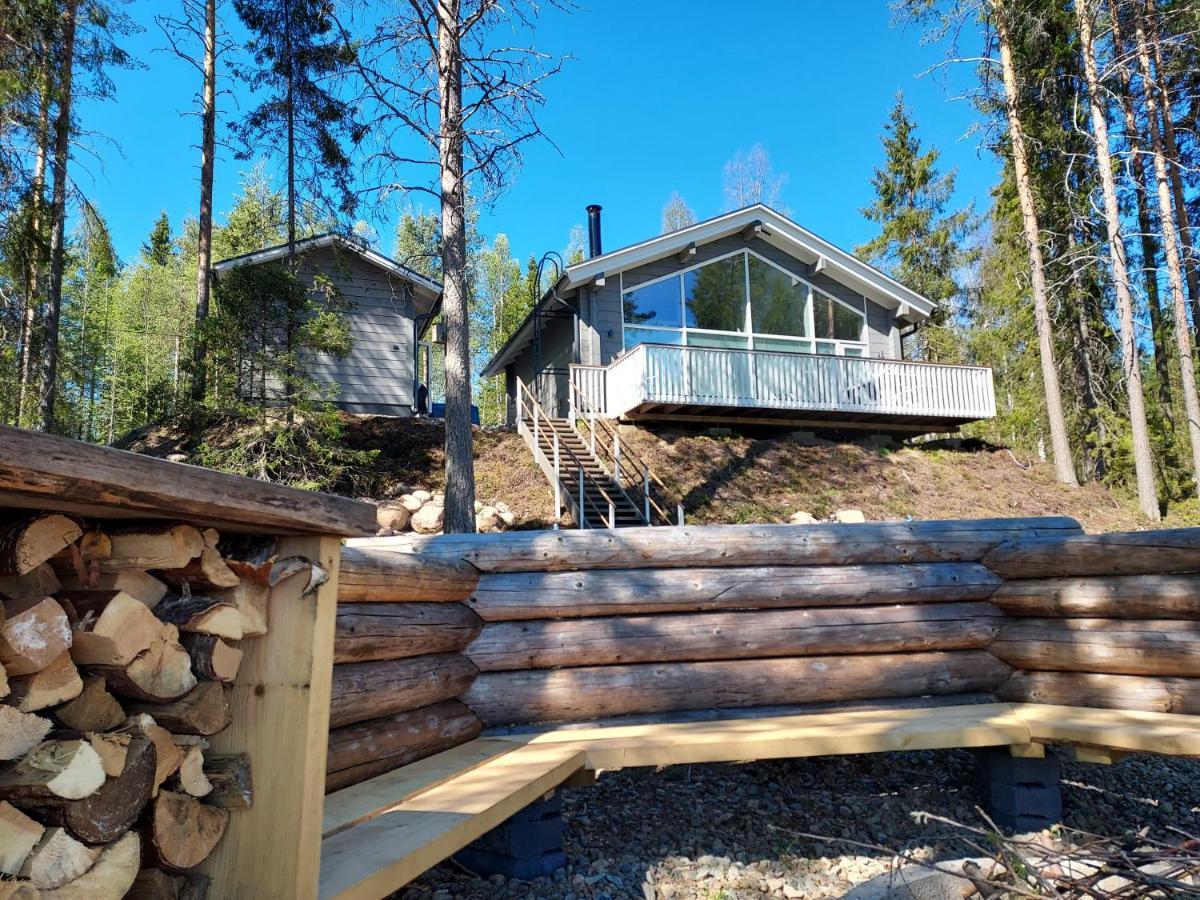 Villa Sirius Sieri, Nice Log-Cottage By The Lake Рованіемі Екстер'єр фото